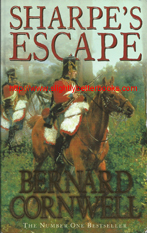 Cornwell, Bernard. "Sharpe's Escape. Richard Sharpe and the Bussaco Campaign", published in 2004 by Harper, 450pp, ISBN 0007120141. Sorry, sold out, but click image to access a prebuilt search for this title on Amazon UK 