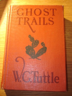 Book:Tuttle, W. C. 'Ghost Trails'. [Hardcover, Grosset & Dunlap, 1940]. Sorry, sold out, but click image to access prebuilt search for this title on Amazon
