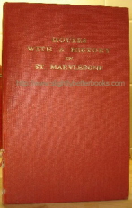 Holden, W. H. 'Houses with a History in St. Marylebone', published in 1950 in hardback in Great Britain by The British Technical and General Press, 36pp, No ISBN. Condition: Good, & highly collectable. This copy has no dustjacket and slightly discoloured (from age) orange cloth exterior. Has small spot of surface damage round spine. Price: £30.00, not including p&p, which is Amazon's standard charge (currently £2.75 for UK buyers, more for overseas customers)