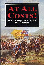 Perrett, Bryan. 'At All Costs: Stories of Impossible Victories' published in 1993 in Great Britain by BCA (Book Club Associates), in hardback with dustjacket, 223pp. Sorry, sold out, but click image to access a prebuilt search for this title on Amazon UK 