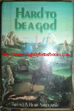 Strugatsky, Arkady & Boris. 'Hard to Be A God', published by Eyre Methuen Ltd in 1975  from the Russian original text published in 1964, 219pp, ISBN 0413452603. Sorry, sold out, but click image to access prebuilt search for this title on Amazon 