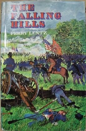 Lentz, Perry. 'The Falling Hills', published in 1968 in Great Britain by André Deutsche, hardback, with dustjacket, 468pp, ISBN 0233959793. Very good condition with very good dustjacket (not price-clipped). Price: £22.00, not including p&p, which is Amazon's standard charge (currently £2.75 for UK buyers, more for overseas customers)